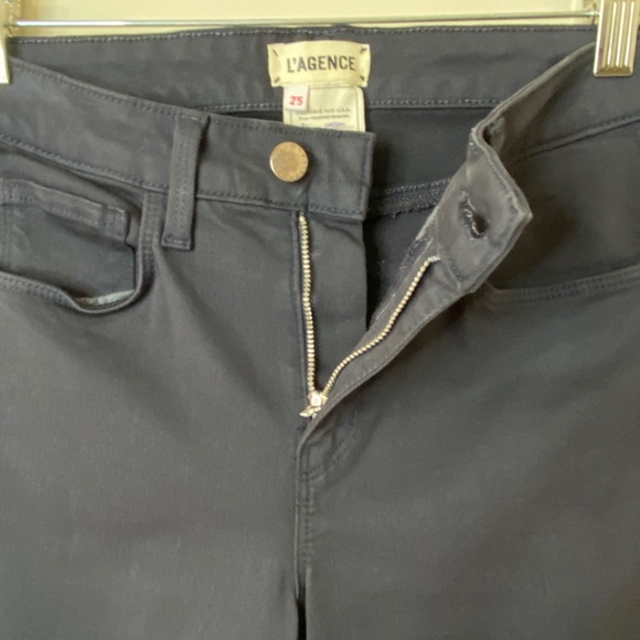 L'AGENCE Margot High Rise Skinny Jean in Stingray NWOT (25) - Picture 11 of 14